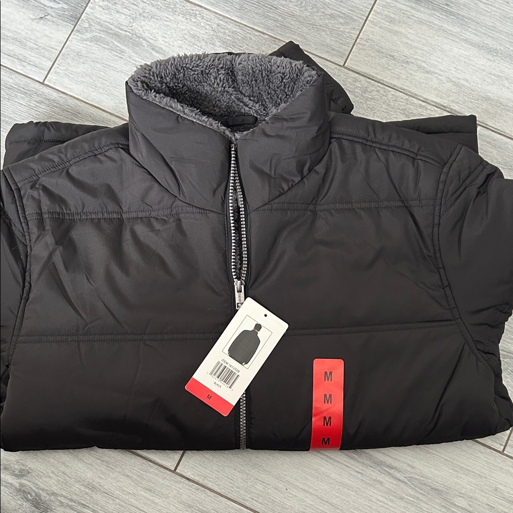 Weatherproof Men's Charcoal Puffer Jacket